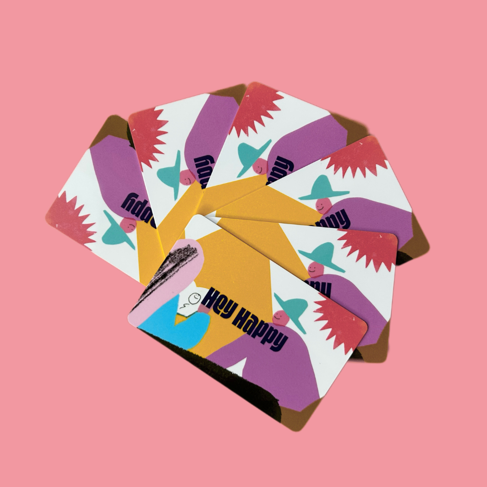 physical gift card | Hey Happy Coffee